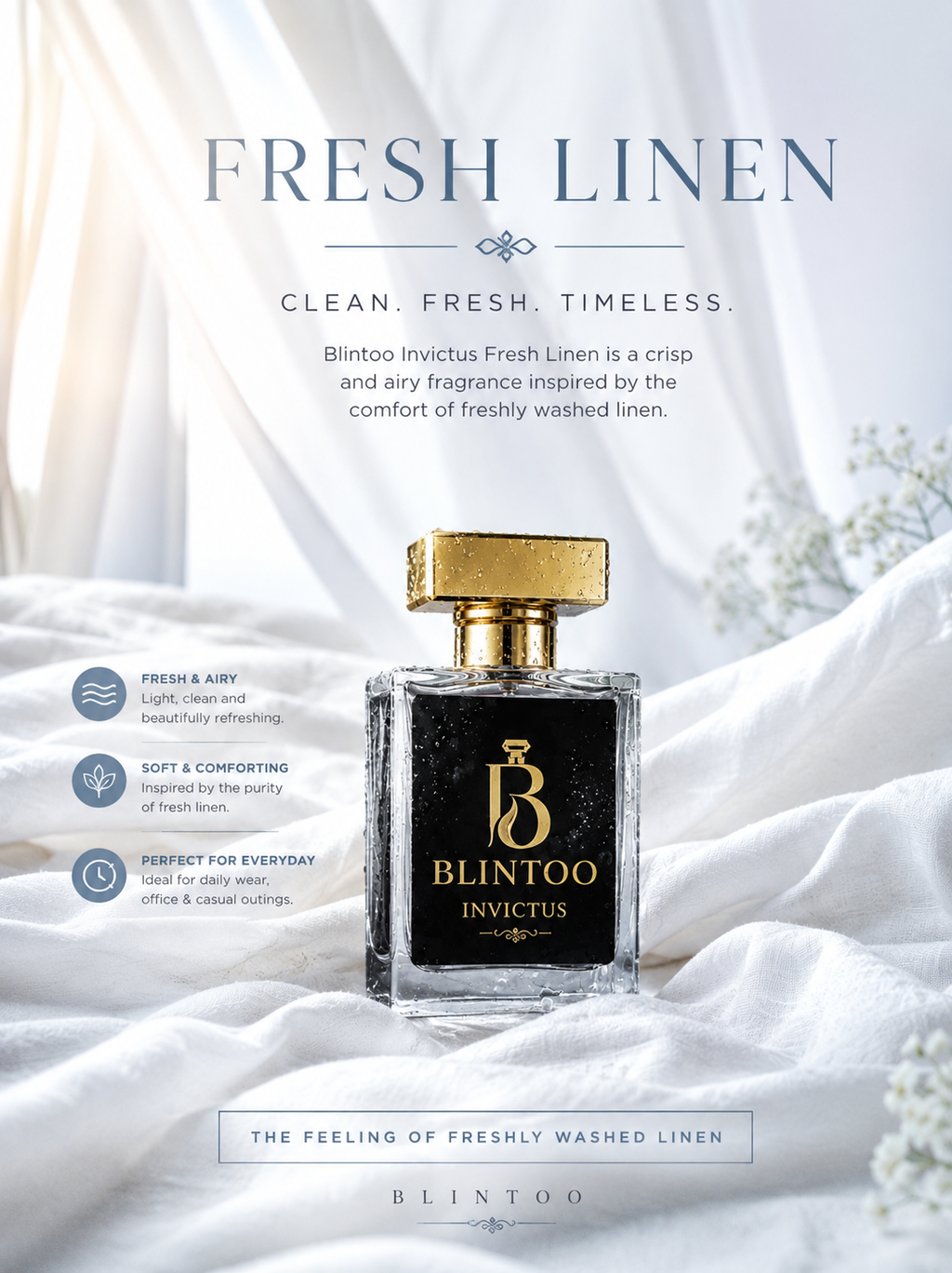Blintoo Invictus | Long Lasting Perfume For Men