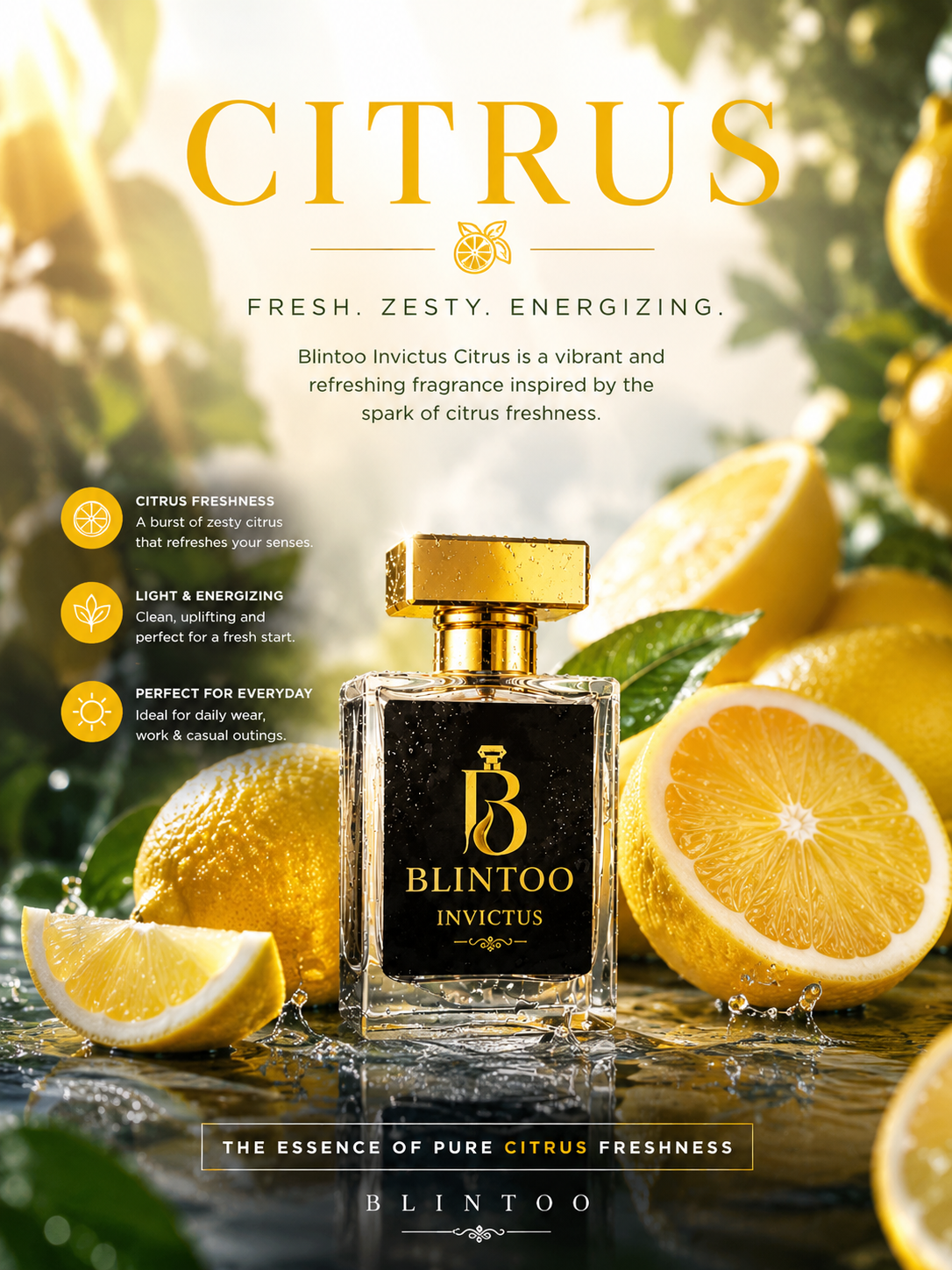 Blintoo Invictus | Long Lasting Perfume For Men
