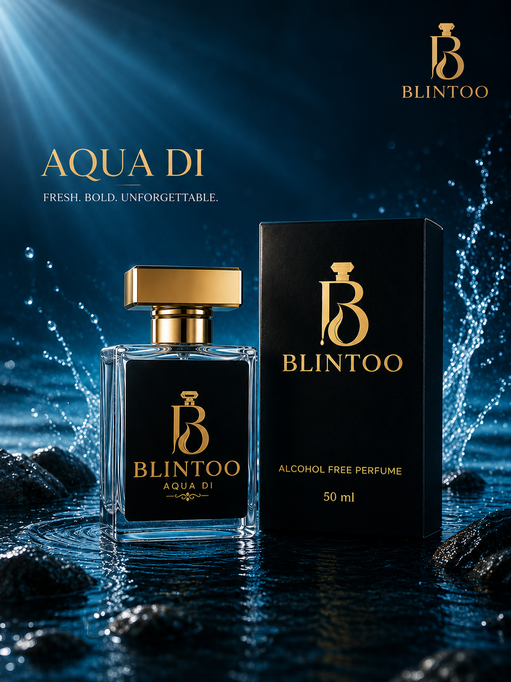 Blintoo Aqua Di Luxury Perfume Long Lasting.