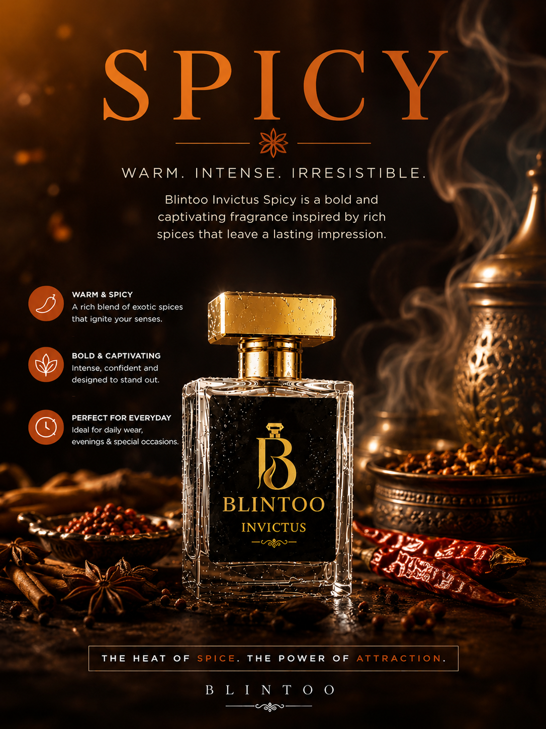 Blintoo Invictus | Long Lasting Perfume For Men